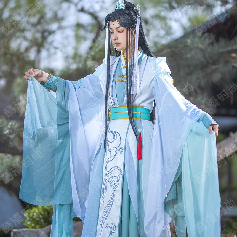 Mens Formal - シーシンシュアン コスプレ衣装 風師娘 漢服 アニメ 天官賜福