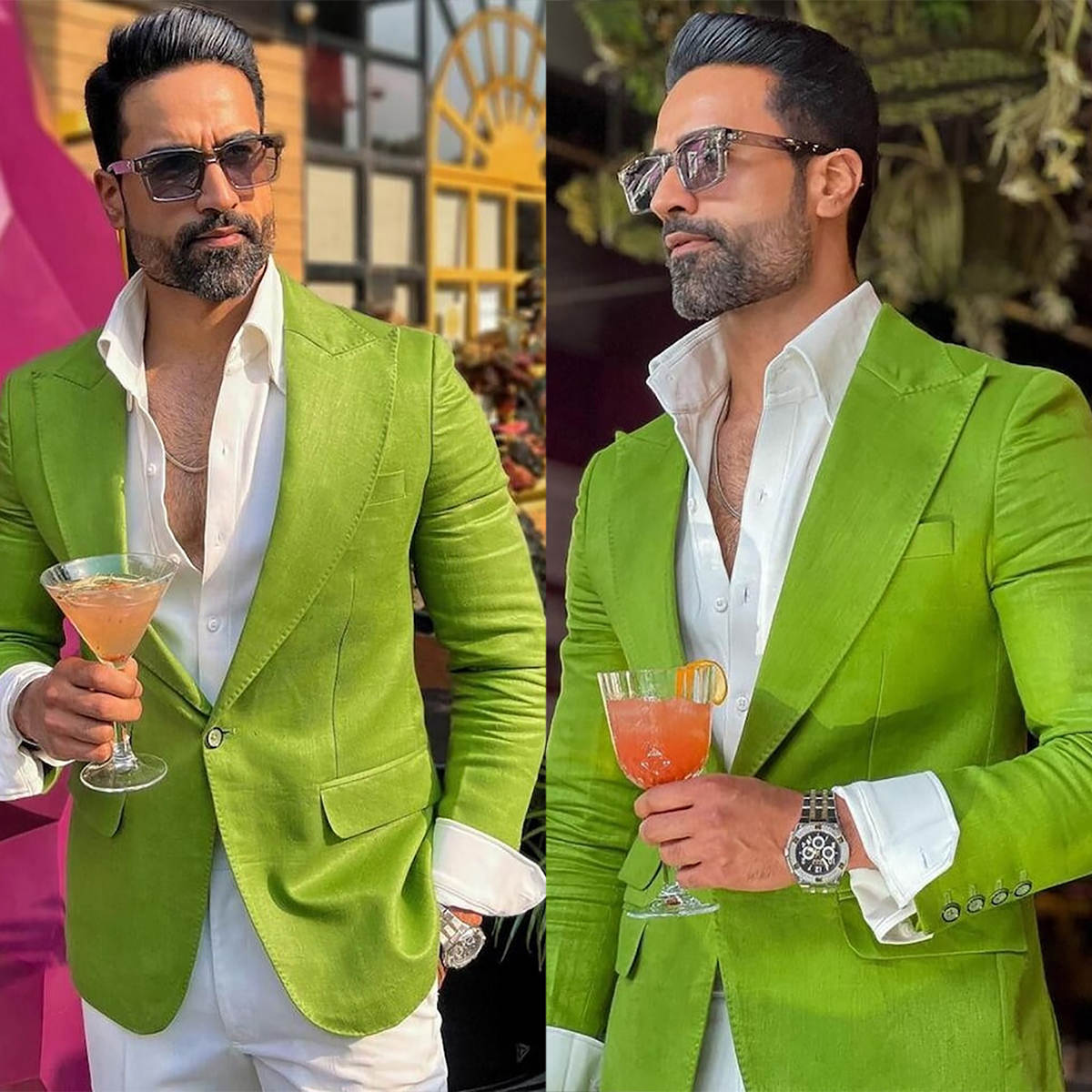 Men'S Formal Wear No Suit - ハンサムグリーン新郎男性結婚式タキシードカスタムメイドピークドラペルフォーマルジャケットビジネスウェアパーティー誕生日ワンピース