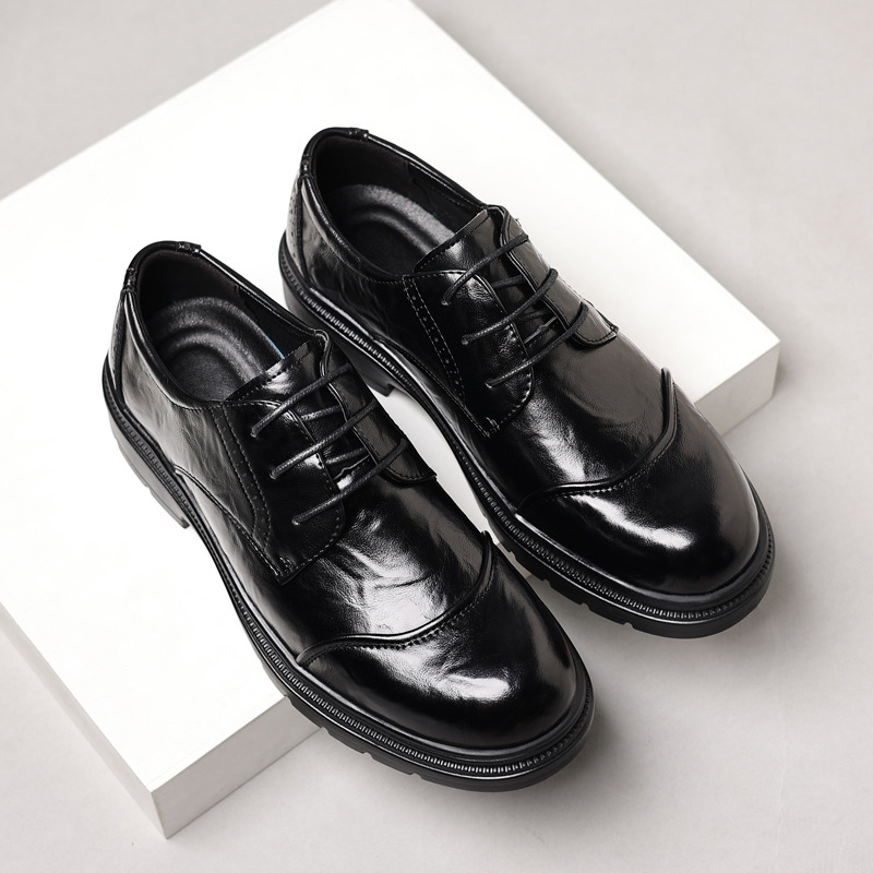 メンズレザーシューズ、カジュアルビジネスに最適、多用途で快適 - Men'S Formal Office Wear Shoes のレビューと価格