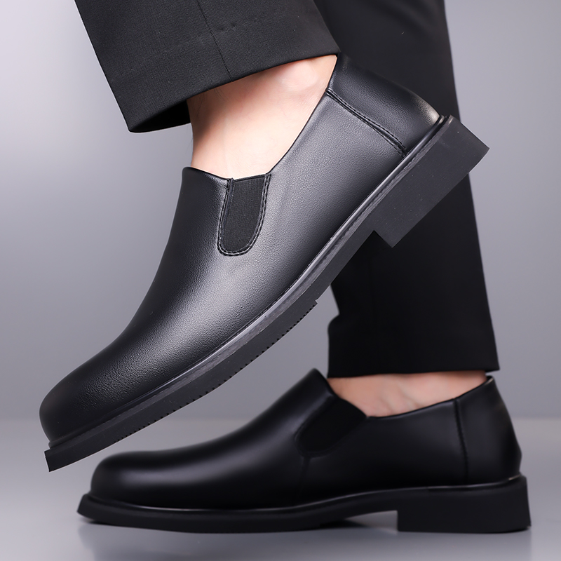 厚底オフィスフォーマルシューズ男性カジュアル革靴男性耐摩耗性 - Men'S Formal Office Wear Shoes のレビューと価格
