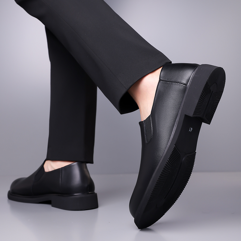 厚底オフィスフォーマルシューズ男性カジュアル革靴男性耐摩耗性 - Men'S Formal Office Wear Shoes のレビューと価格