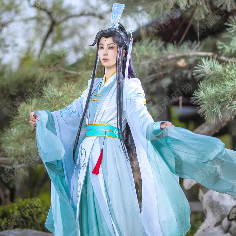 シーシンシュアン コスプレ衣装 風師娘 漢服 アニメ 天官賜 - Mens Formal のレビューと価格