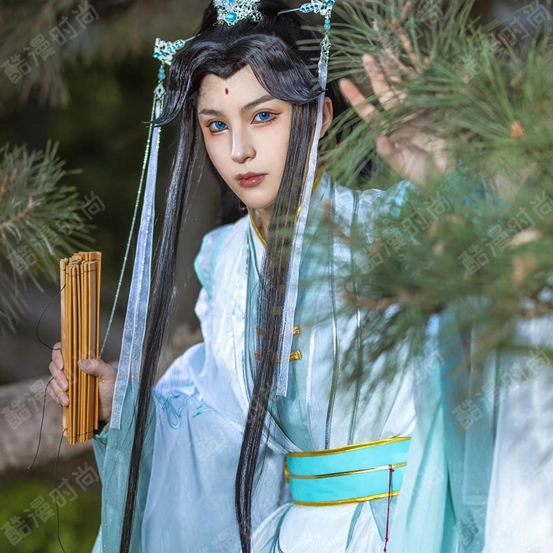 シーシンシュアン コスプレ衣装 風師娘 漢服 アニメ 天官賜 - Mens Formal のレビューと価格