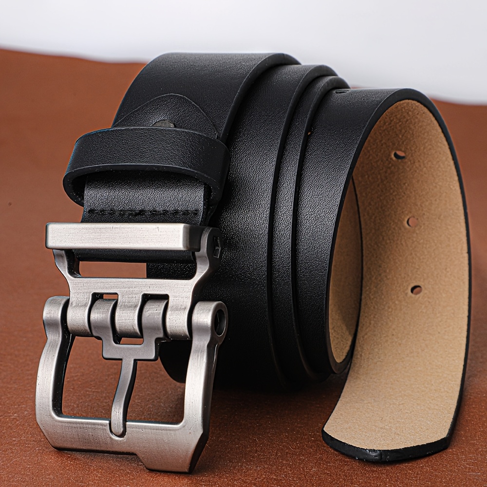 110-165cmのプラスサイズメンズ本革ベルト、調節可能な - Men'S Formal Wear Belt のレビューと価格
