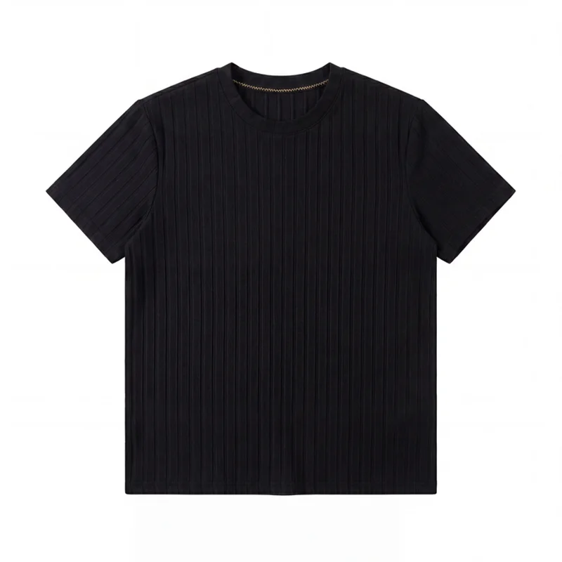 ビジネスカジュアル リブ編みTシャツ メンズ 半袖 ソフトな - Men'S Formal Wear Accessories のレビューと価格