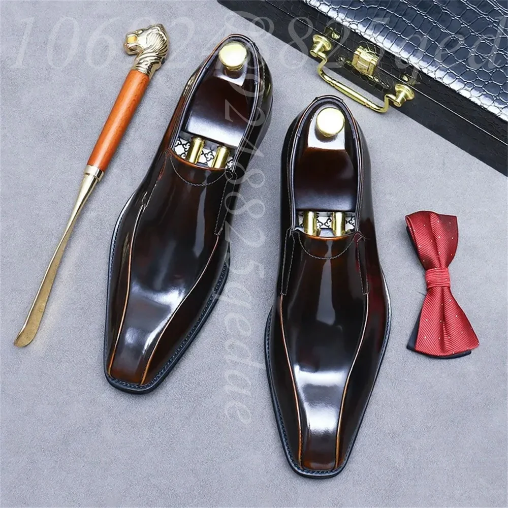 メンズハンドメイドヴィンテージレースアップオックスフォードシ - Men'S Vintage Formal Wear のレビューと価格