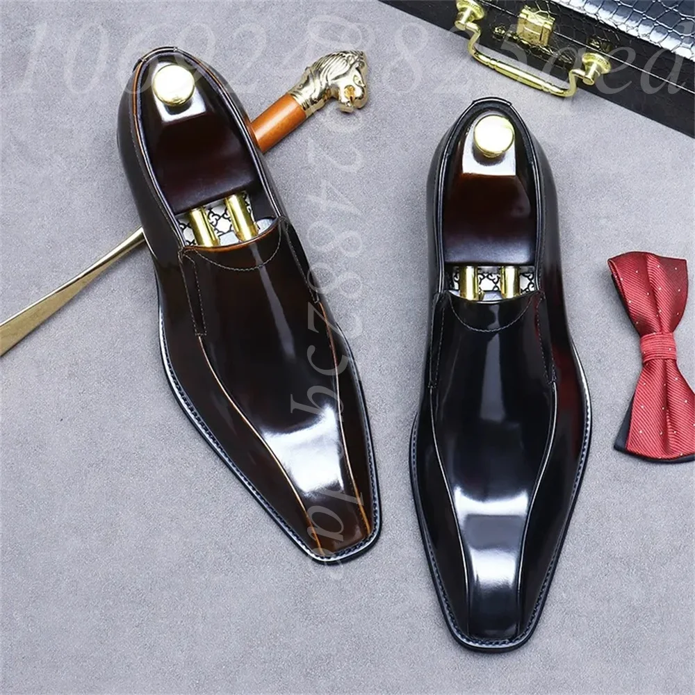 メンズハンドメイドヴィンテージレースアップオックスフォードシ - Men'S Vintage Formal Wear のレビューと価格