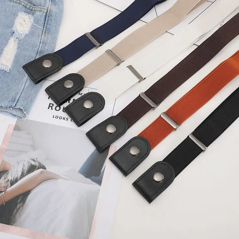 ジーンズパンツ、ドレス用バックルフリーベルト、バックルなしス - Men'S Formal Wear Belt のレビューと価格