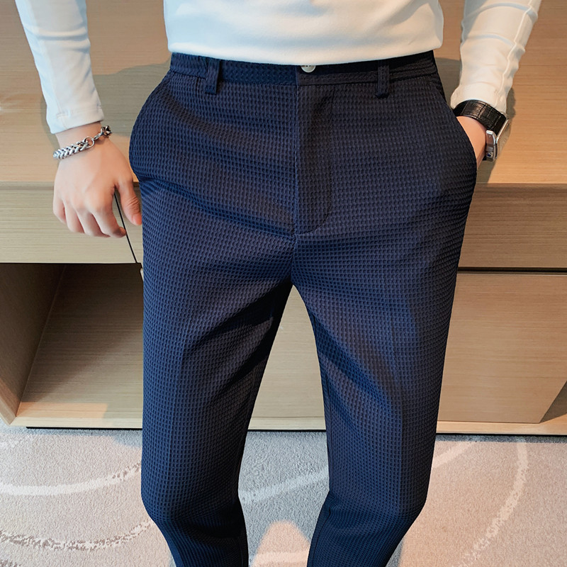 メンズストレッチパンツ,フォーマルパンツ,スリムフィット,ウ - Men'S Formal Wear Accessories のレビューと価格