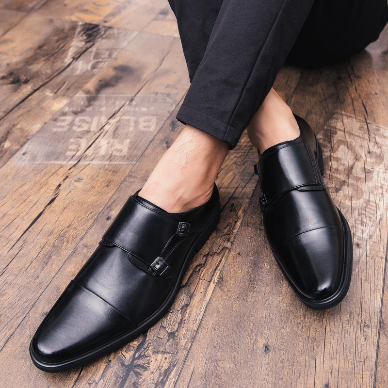 メンズオックスフォードシューズ ブラックとブラウン フォーマ - Men'S Formal Office Wear Shoes のレビューと価格