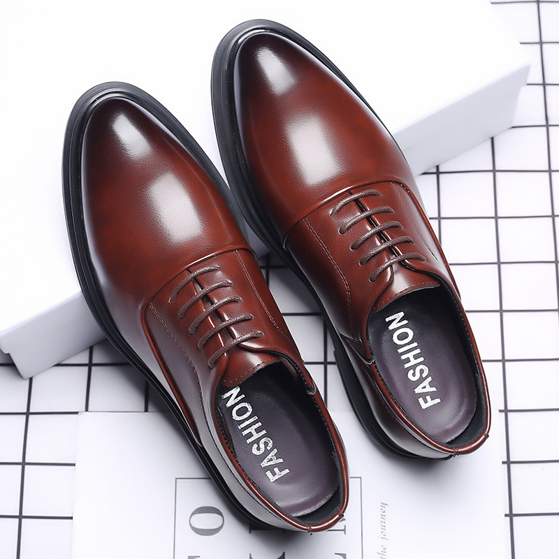 男性ドレスシューズフォーマルオックスフォードクラシックビジネ - Men'S Formal Office Wear Shoes のレビューと価格