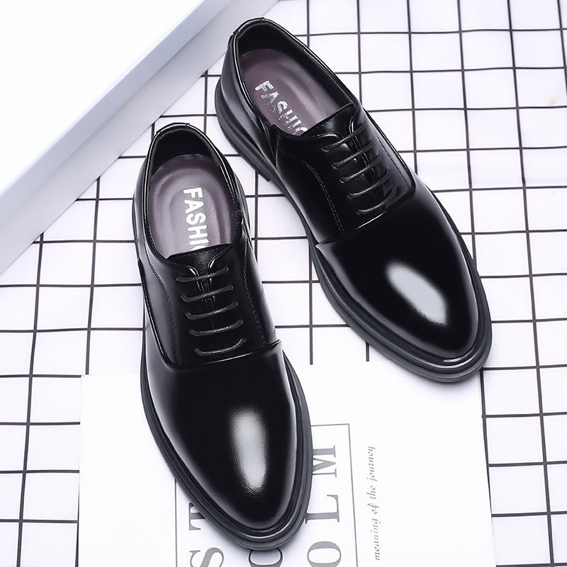 男性ドレスシューズフォーマルオックスフォードクラシックビジネ - Men'S Formal Office Wear Shoes のレビューと価格