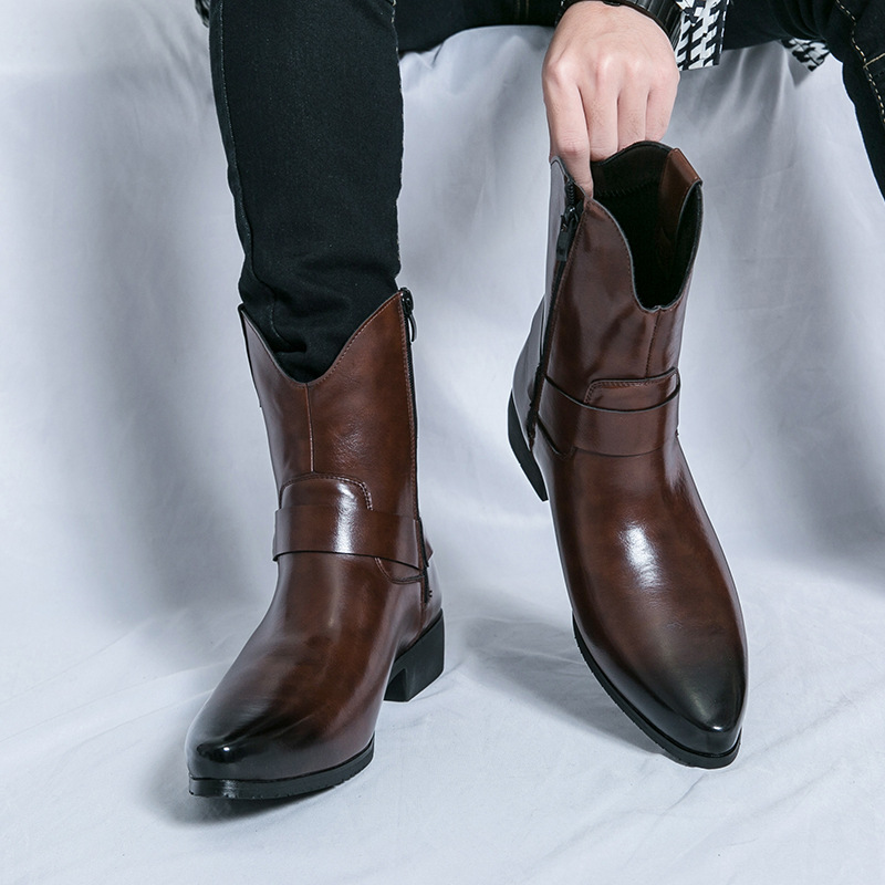メンズローファー高級ブランド革ドレスシューズ通気性スリッポン - Mens Formal のレビューと価格