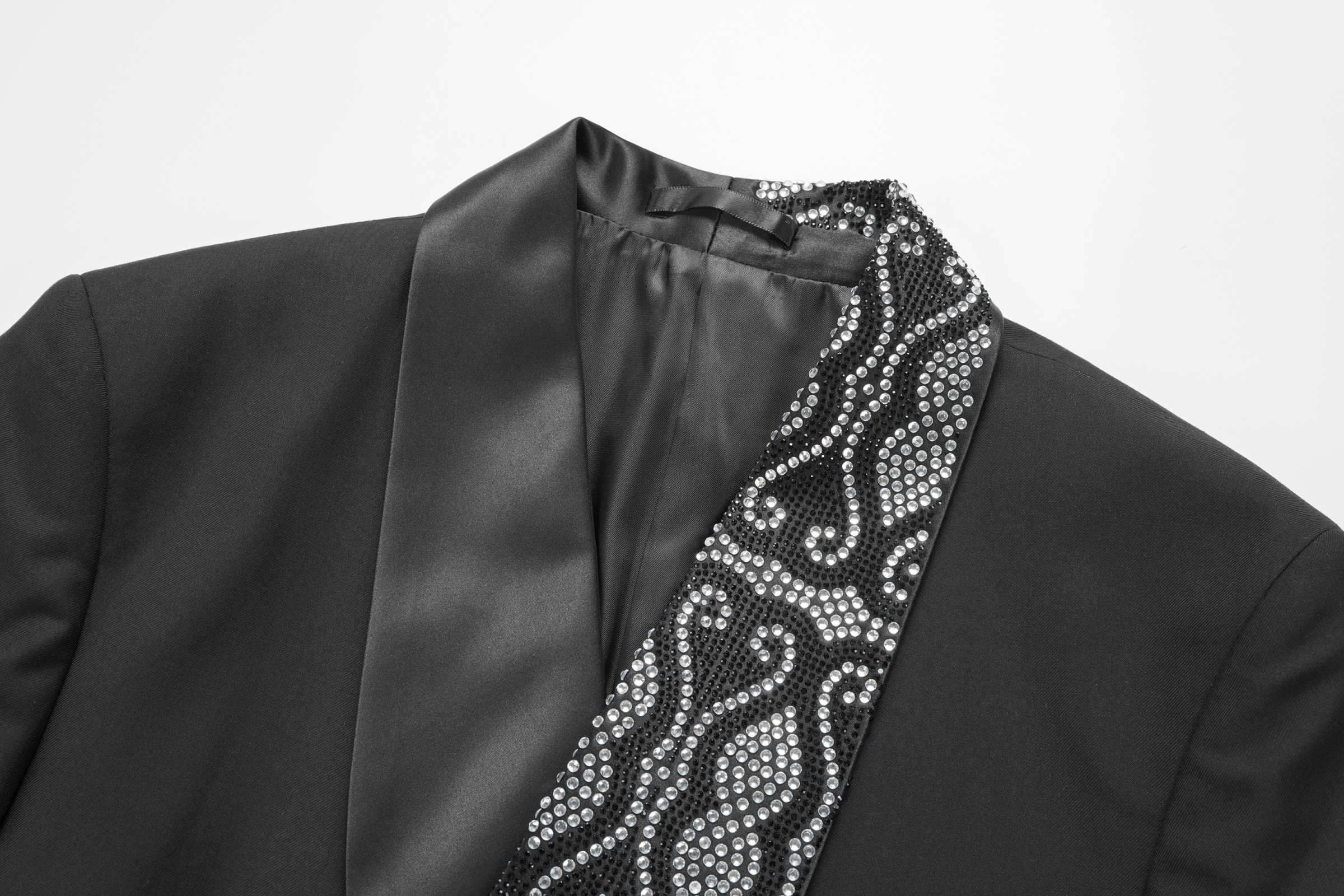 リアルピクチャーメンズスーツクリスタルビジネスウェディングメ - Men'S Formal Wear No Suit のレビューと価格