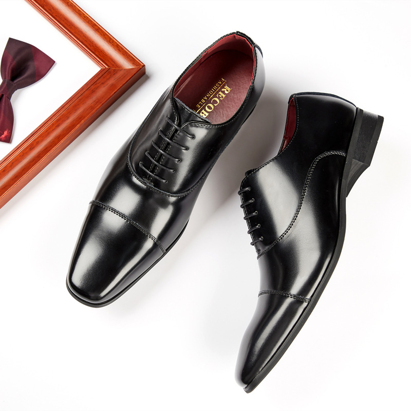 2025年ビジネスニューファッションメンズドレスシューズレザ - Men'S Formal Wear Accessories のレビューと価格