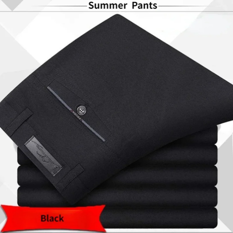 高品質メンズクラシックスーツパンツ夏春パンツハイウエスト秋の - Men'S Formal Wear Accessories のレビューと価格
