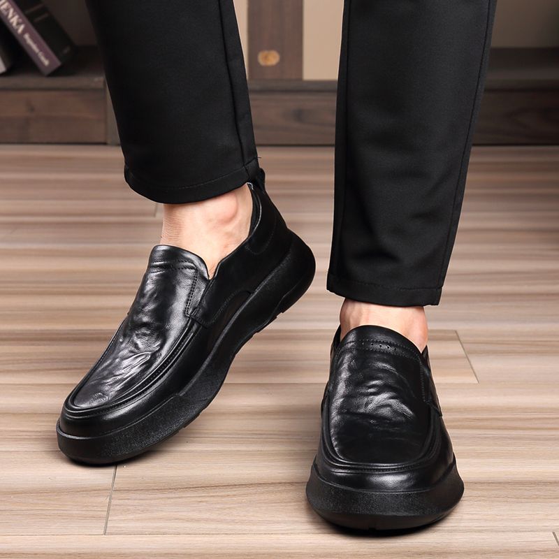 本革靴メンズカジュアルトレンディローファーエレガントで快適な - Men'S Luxury Formal Wear Brands のレビューと価格