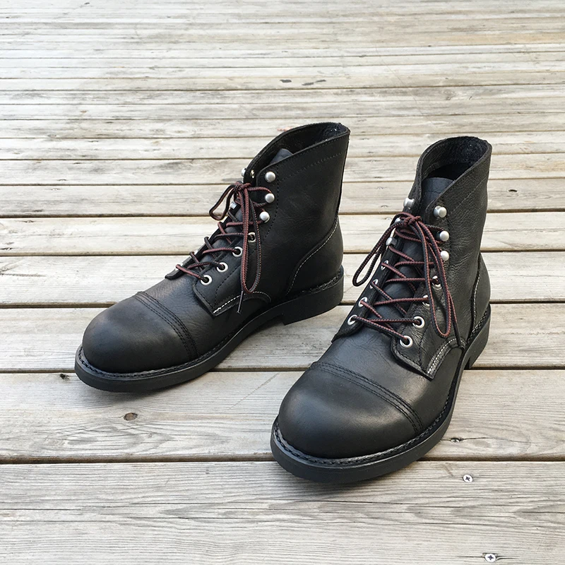 ニューメンズシューズ高級ブランドヴィンテージメンズブーツ牛革 - Mens Formal のレビューと価格