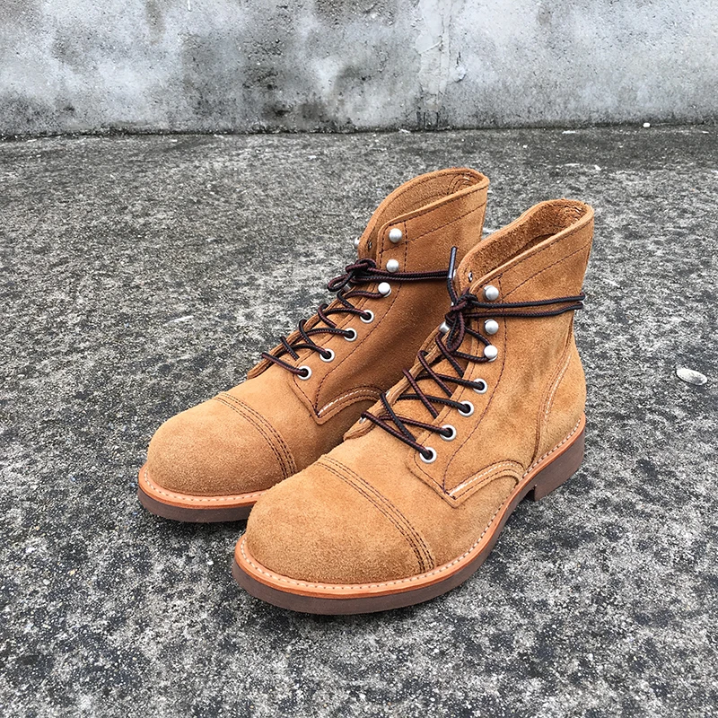 ニューメンズシューズ高級ブランドヴィンテージメンズブーツ牛革 - Mens Formal のレビューと価格