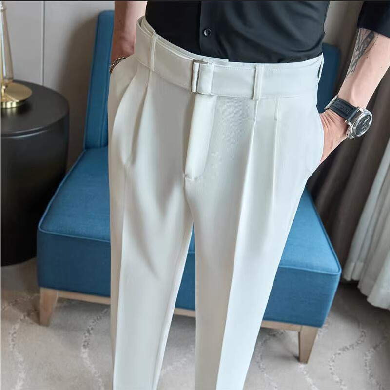 品質男性ブティック男性フォーマルウェアウェディングドレスズボ - Men'S Formal Wear Belt のレビューと価格