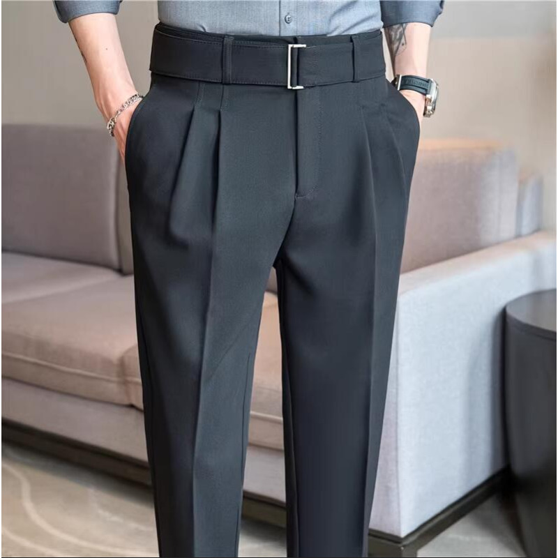品質男性ブティック男性フォーマルウェアウェディングドレスズボ - Men'S Formal Wear Belt のレビューと価格
