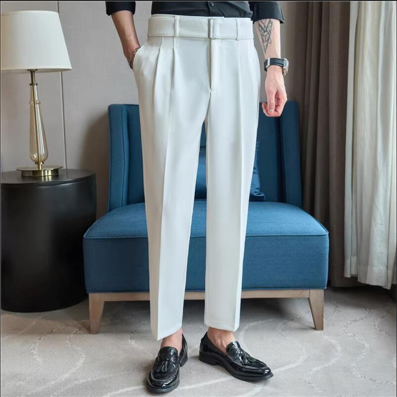品質男性ブティック男性フォーマルウェアウェディングドレスズボ - Men'S Formal Wear Belt のレビューと価格