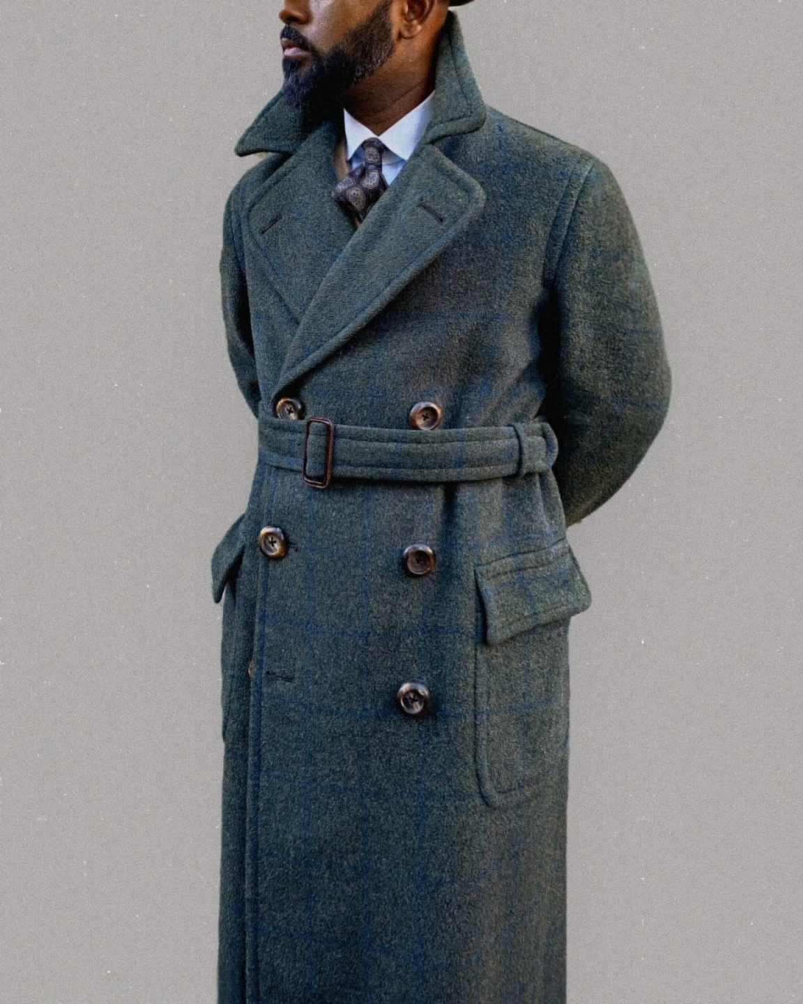 優雅なメンズオーバーコート 1ピース ダブルブレスト ピーク - Men'S Formal Wear No Suit のレビューと価格
