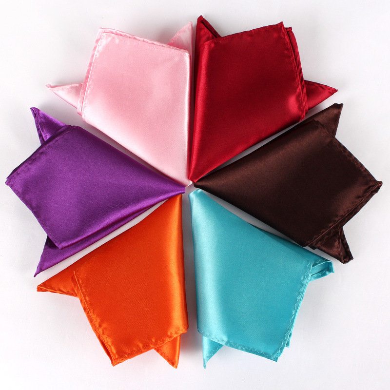 ポケットスクエア,無地,22cm,男性用クラシック衣装,フォ - Men'S Formal Wear Accessories のレビューと価格