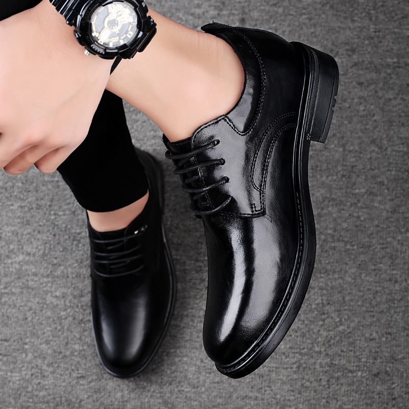 メンズレザーカジュアルシューズ 8cm身長アップ インヒール - Mens Formal のレビューと価格